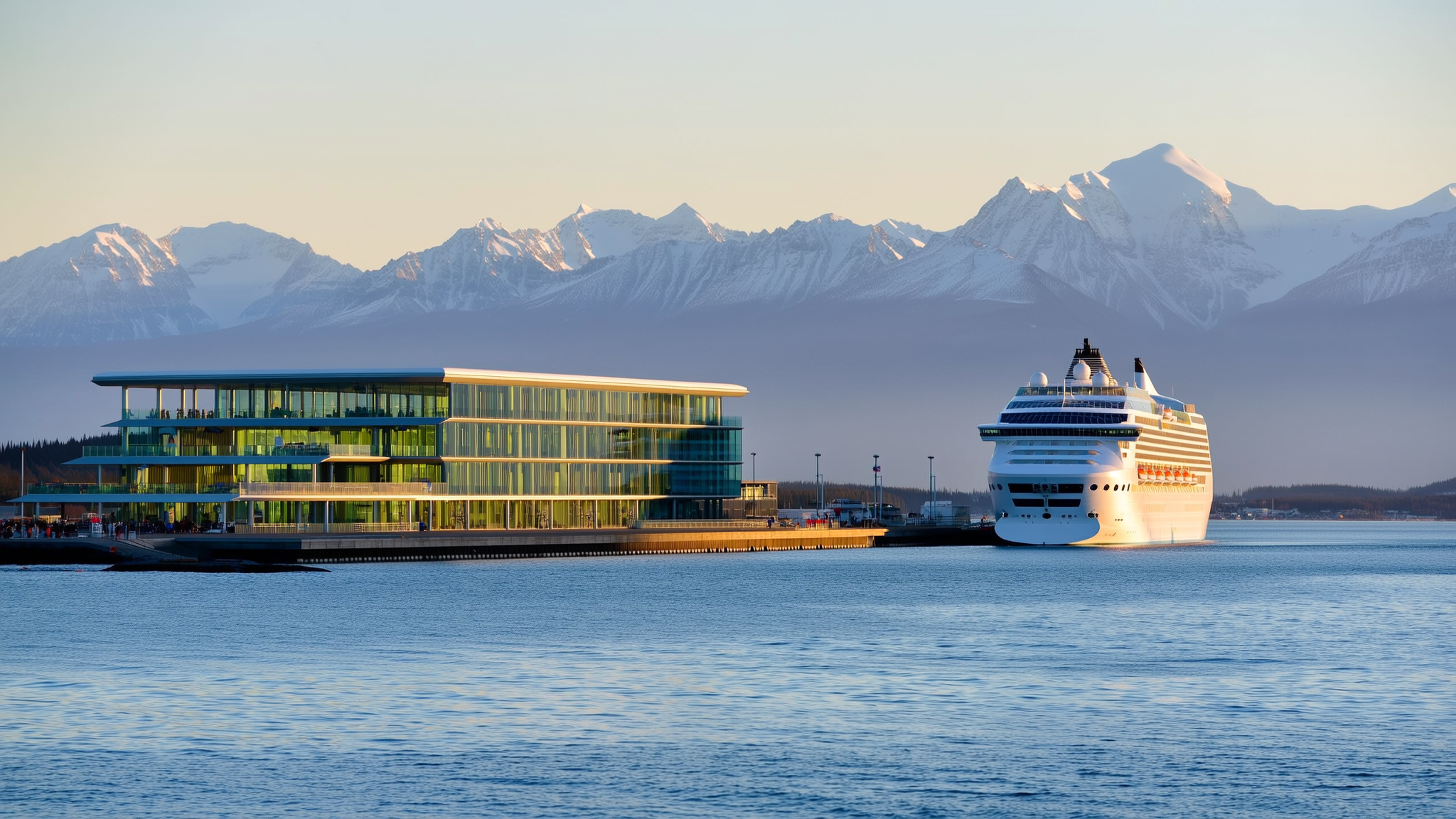 Royal Caribbean opens $137M Seward terminal, Alaska's largest cruise facility